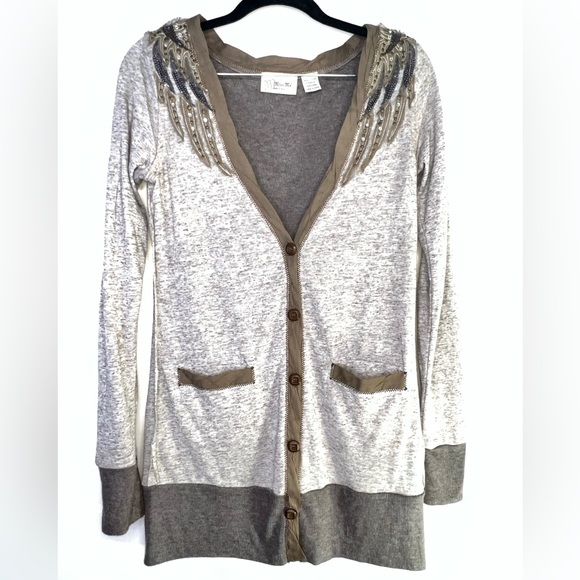 Miss Me Women Long Cardigan S - Picture 1 of 5